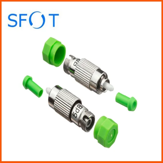 

Free shipping, 10pcs/lot SC / APC male and female fiber optic attenuator