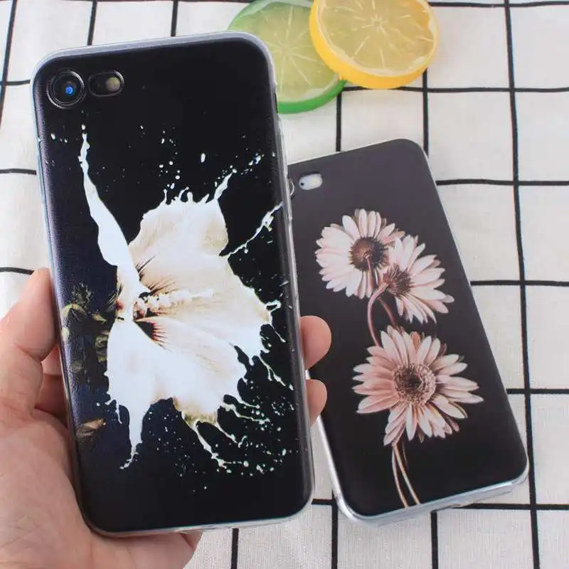Чехол для телефона Apple iphone SE 2020 чехол силиконовый TPU мультфильм Couque iPhone 7 8 Plus 6 6s 5S XS