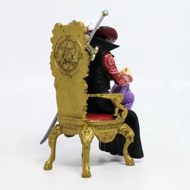 Аниме One Piece CREATOR X Dracule Mihawk сидящий Ver. ПВХ фигурка Коллекционная модель игрушки 15