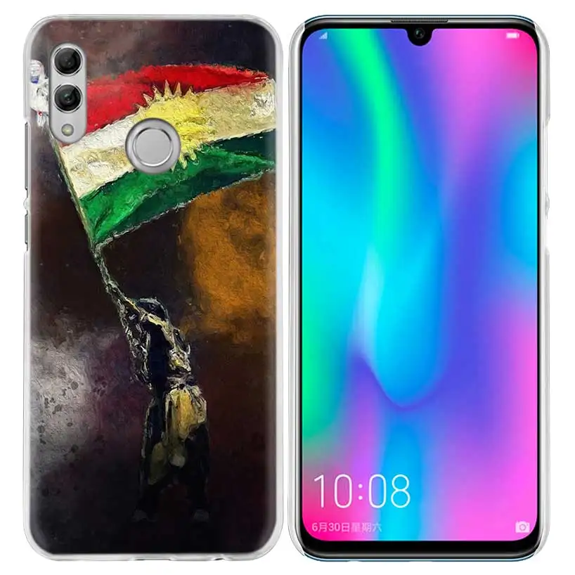 Курдистана чехол с флагом для huawei Honor 8X Y9 9 10 Lite Play 7C 8C 8S 8A фотоаппаратов моментальной печати 7S 7A Pro V20 20i Y6 Y7 Y5 жесткий чехол из ПК для телефона Coque - Цвет: 05