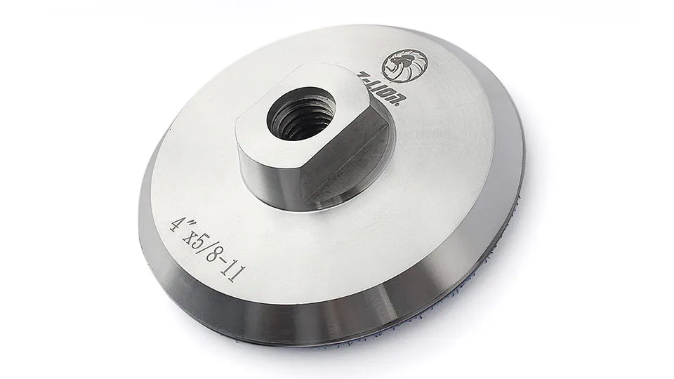 Aluminum алюминиевая Накладка для алмазной полировки 3/" /5"/" /7" на основе алюминия подложка держатель M14 5/8-11 Резьбовая угловая шлифовальная машина