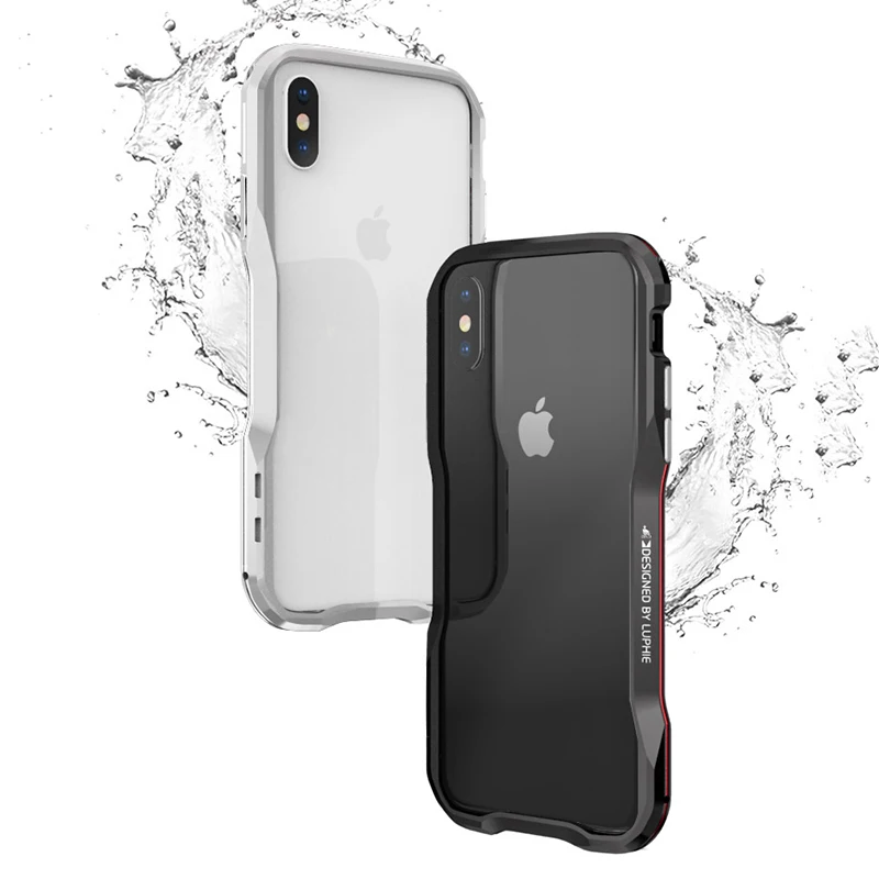 Алюминиевая рамка 360 Защитный армированный чехол для телефона для iphone X XS чехол для MAX XR металлический бампер для iphone 7 8 Plus чехол Coque