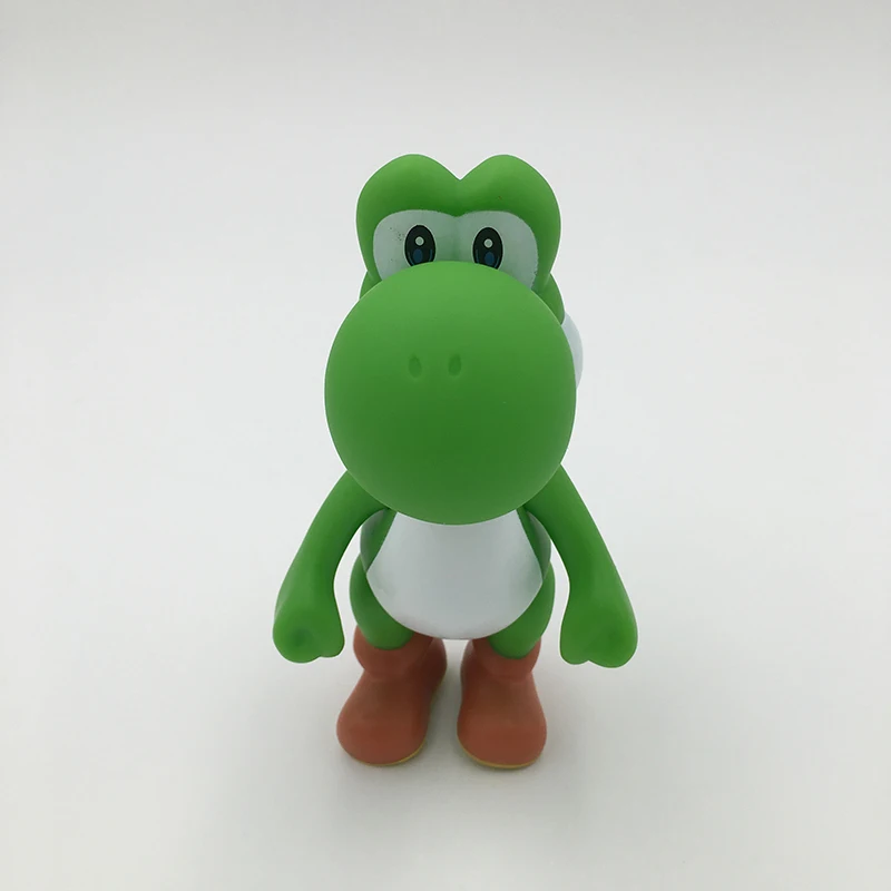 13 см Super Mario Bros Luigi Mario Yoshi Koopa Yoshi Mario Maker Odyssey Mushroom Toadette ПВХ Фигурки игрушки модель куклы