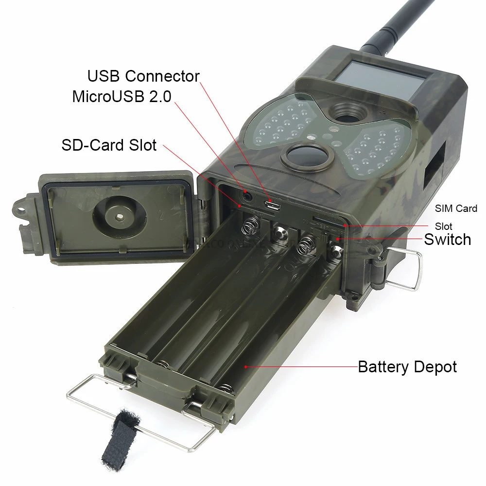 Skatolly HC300M охотничья камера GSM 12MP 1080P фото ловушки ночного видения дикой природы инфракрасная охотничья камера охотничья ловушка