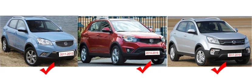 Профильная балка ног шаг педали Бег доска для Ssangyong Korando C, дизайн, 2011 2012 2013