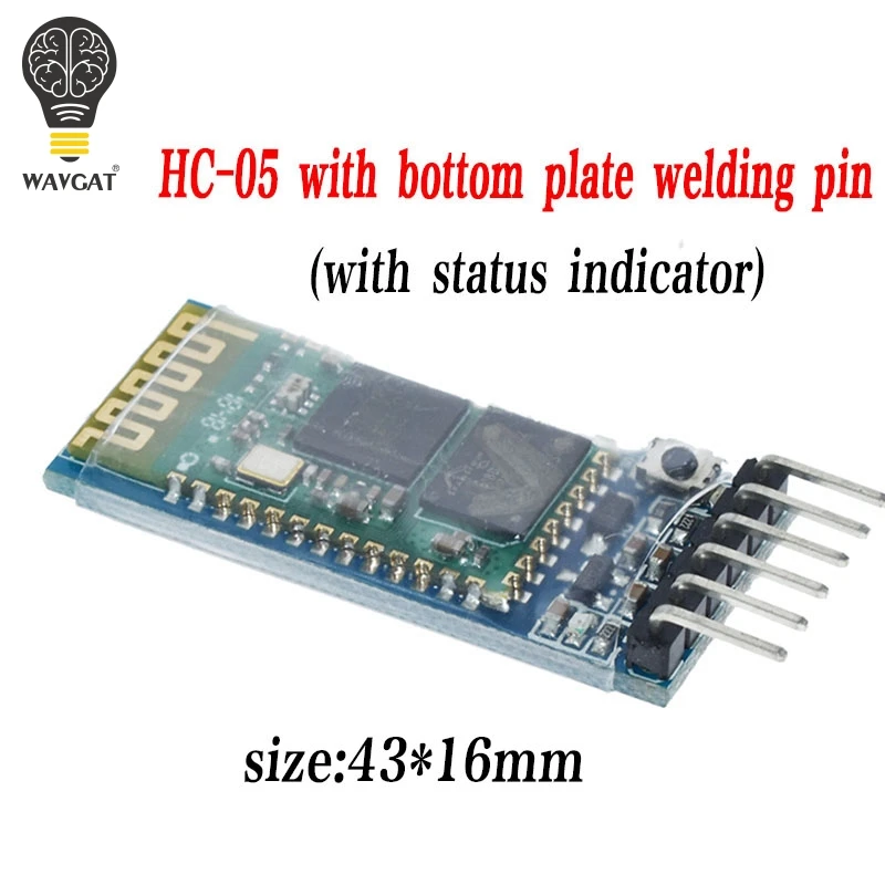HC-05 HC 05 HC-06 HC 06 RF беспроводной Bluetooth приемопередатчик Slave модуль RS232/конвертер TTL в UART и адаптер - Цвет: HC-05 DIP