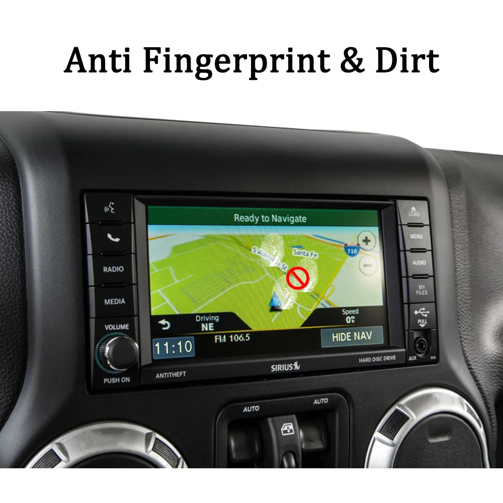 Стальная Защитная пленка для экрана Jeep Wrangler 2010 2017 JK 2018 автомобильный GPS навигатор