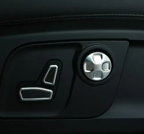 Новинка регулируемые детали для сидений внутренние хромированный Стайлинг ABS