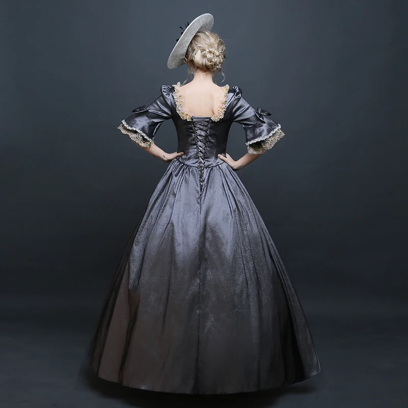 HOT Sale Rococo Dress Women's Medieval Renaissance Gothic Victorian Dresses Marie Antoinette Stage Party |