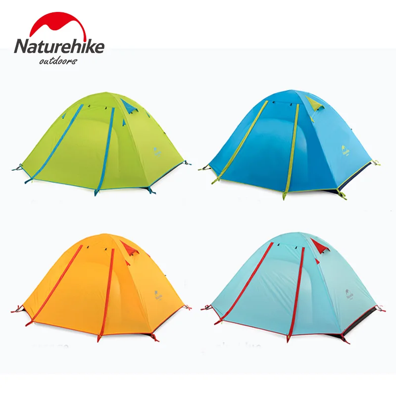 NatureHike двухслойная палатка 2 человека 5 цветов для походов на природе похода