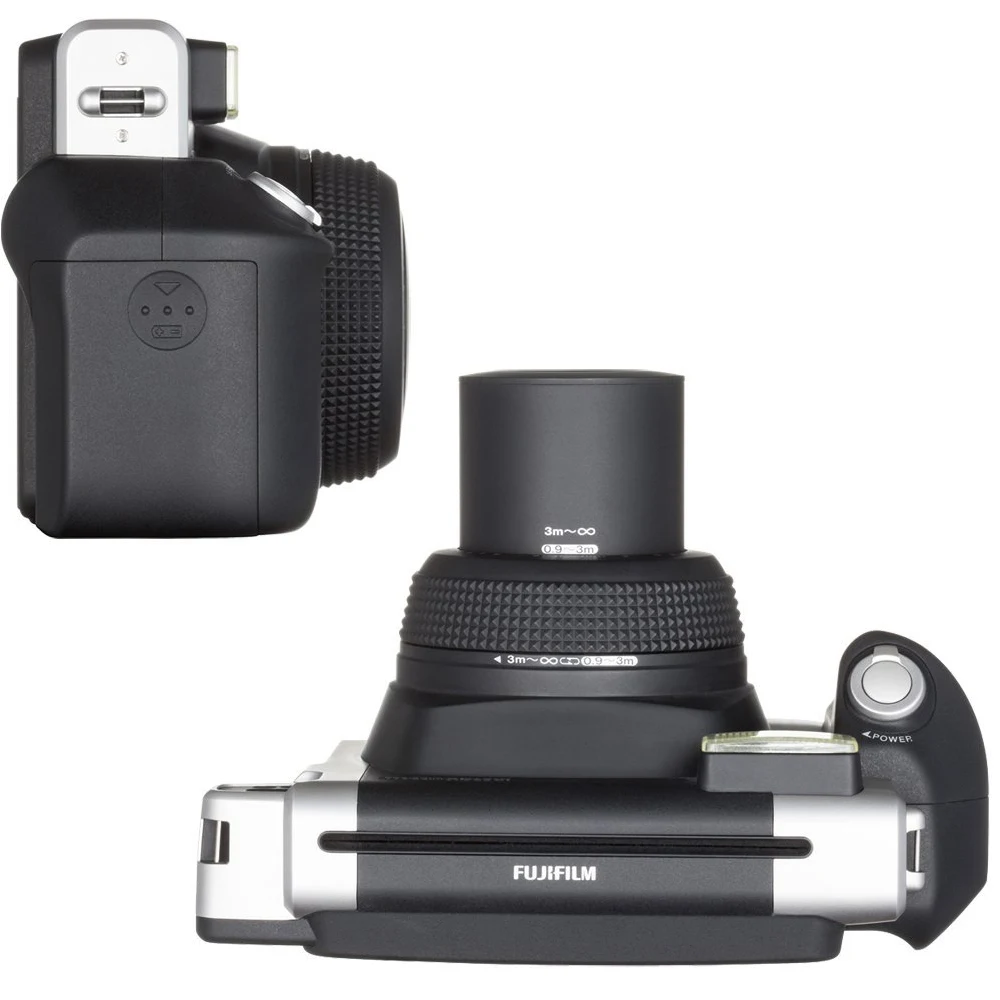 Fujifilm Instax Wide 300 черная пленка для камеры + 20 листов Fuji Instant 210 фотобумага мягкий