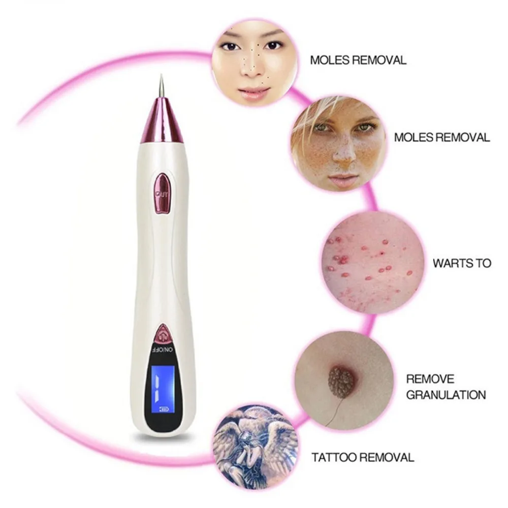 Новинка инструменты для макияжа лица удаление веснушек Кротов лазерная USB ручка