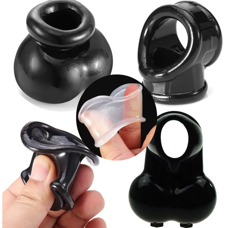 2 шт./лот мошонку БДСМ кольцо черно белое задерживающее эякуляционное мужской