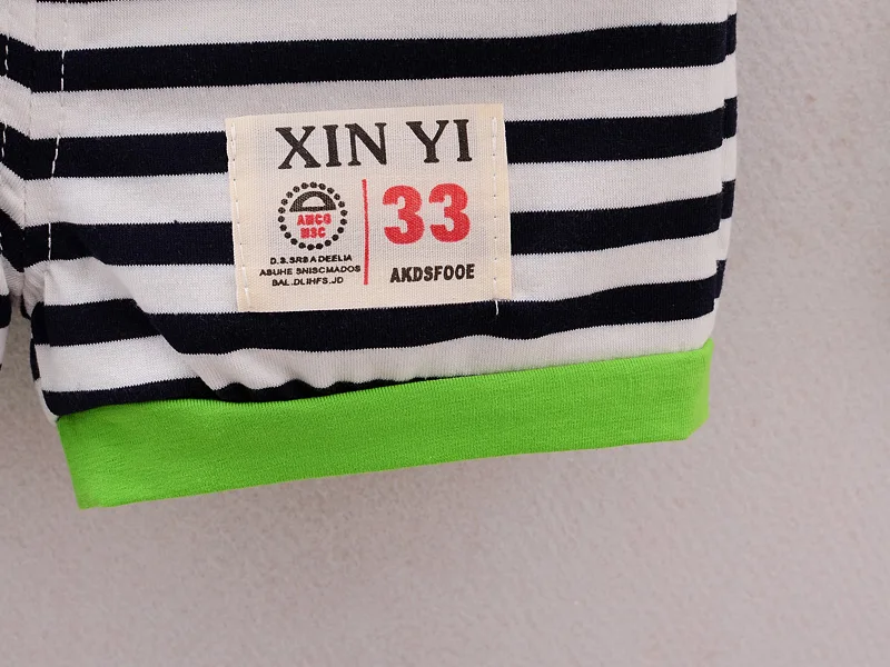 Детские комплекты одежды для мальчиков Детская жилетка футболка + шорты штаны из