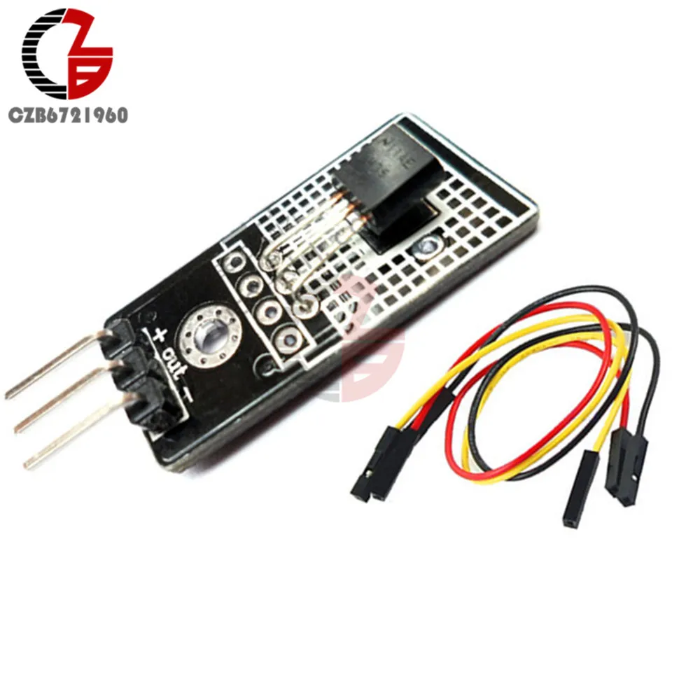 LM35D цифровой датчик температуры линейный модуль DC 4 в 30 LM35 для Arduino Smart car|digital