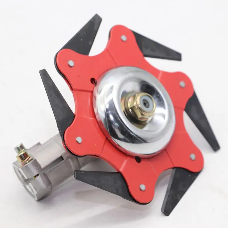 Обновленное лезвие 6T косилка из марганцевой стали триммер для травы головка