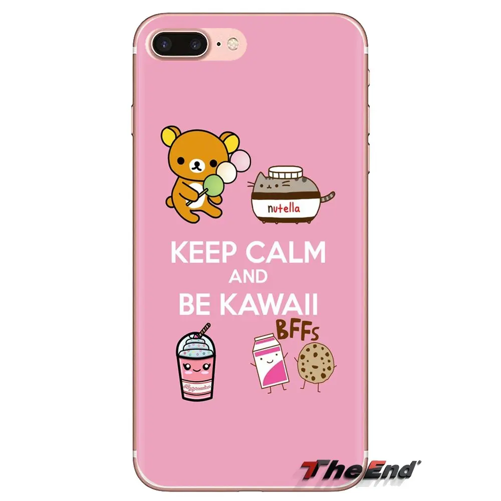 Чехлы для телефона Xiaomi Mi3 Samsung A10 A30 A40 A50 A60 A70 Galaxy S2 Note 2 Grand Core Prime Keep Calm And Be Kawaii Pink |