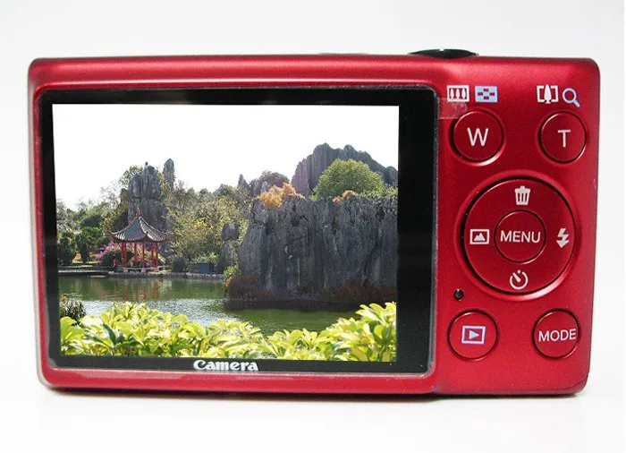 16MP цифровая камера с 2 7 ''TFT дисплеем DC 560 4X зум 3X оптическим зумом