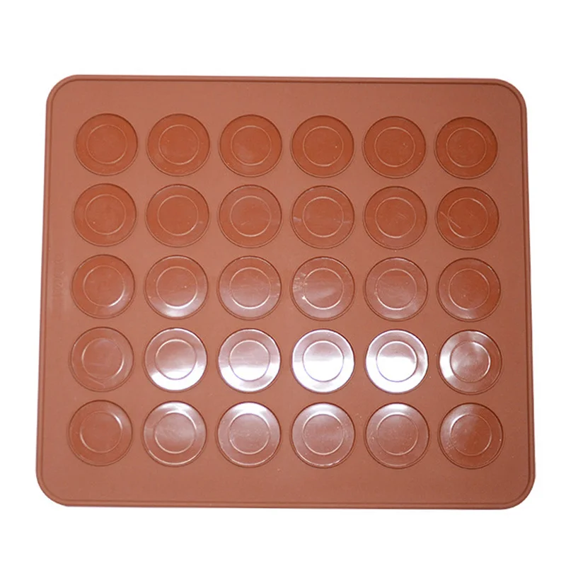 Еда Класс силиконовая форма для торта кондитерских изделий Макарон бэк формы