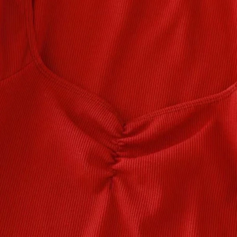 Beigerfayl 2019 новые летние Винтаж платье с квадратным вырезом Slim Fit короткий рукав