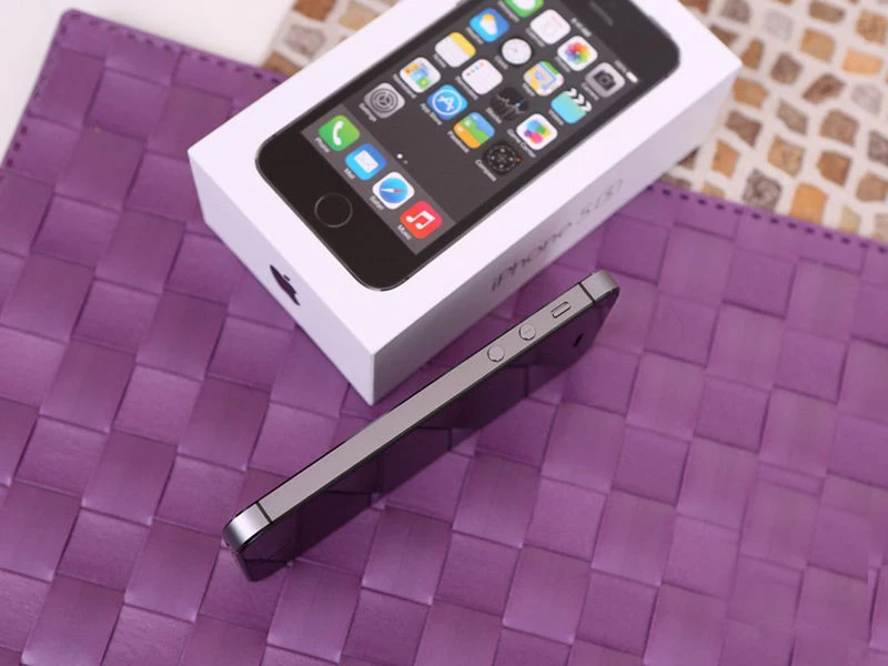 IPhone 5S черный и серебристый и золотой цвет на выбор 8 Мп 1080P сенсорный экран двухъядерный разблокированный мобильный телефон Apple iPhone5S