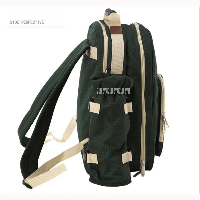 Посылка посуды для пикника на открытом воздухе 4 человек портативный набор