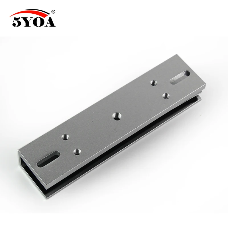 Магнитный замок U образной формы 180 кг 280 бескаркасная стеклянная система