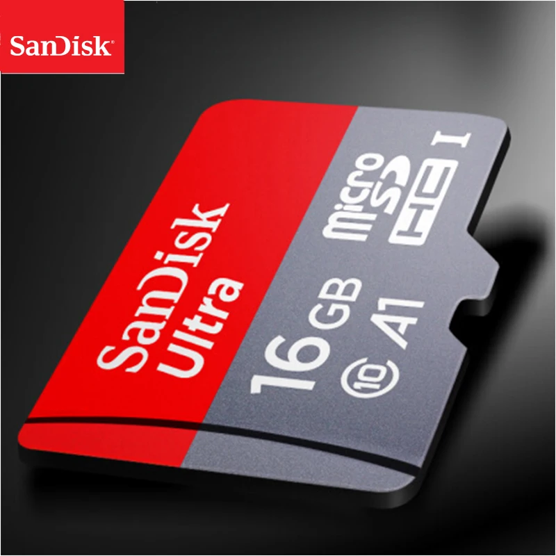 SanDisk Micro SD карта памяти 16 ГБ 32 64 Гб 128 макс. 98 Мб/с C10 U1 A1 флэш для телефона