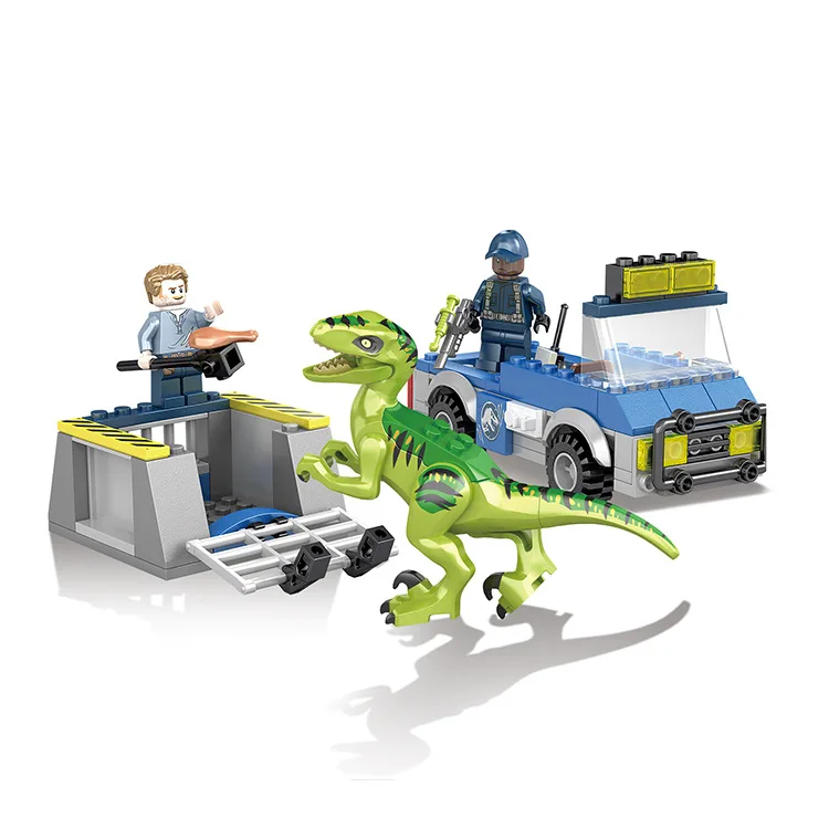 2 шт./лот Парк Юрского периода Pteranodon Chase Building Blocks Kit Bricks Classic Movie Model детские игрушки