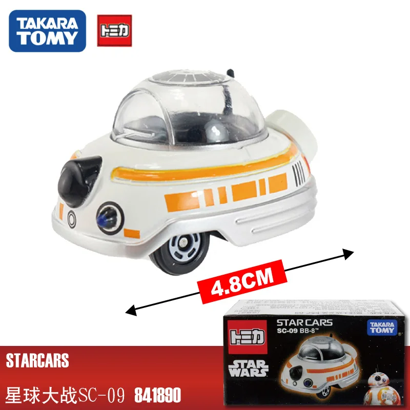 SC-09 Tomy Tomica автомобиль Звездные войны белый солдат черный солдат литые игрушки металлическая модель автомобиля - Цвет: SC-09