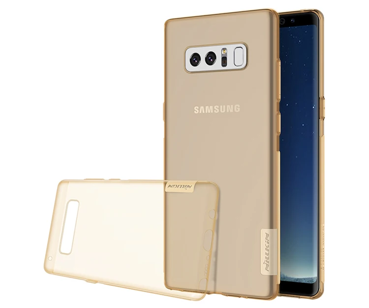 Чехол для Samsung Galaxy Note 8 чехол Note8 Nillkin Nature TPU мягкий прозрачный Сзади Cove |