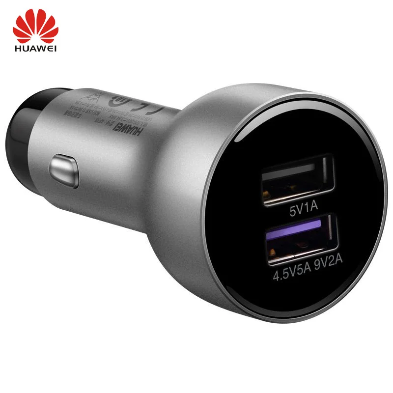 huawei SuperCharge, автомобильное зарядное устройство, 5А, быстрая зарядка, двойной USB выход с тип-c 5А кабелем для huawei Mate9 Pro P10 Plus
