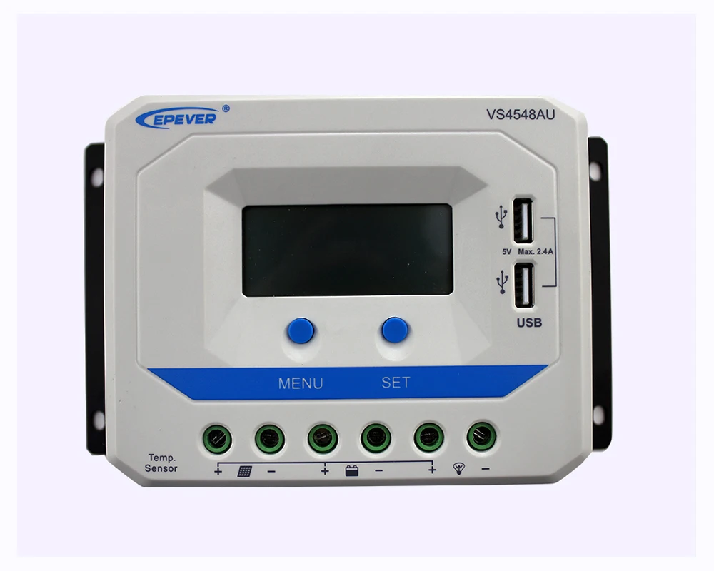 VS4548AU ШИМ солнечное зарядное устройство USB терминал выход Встроенный 45A 45amp 12 В 24 в