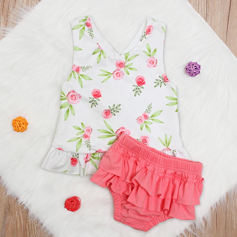 Детская летняя футболка без рукавов на Возраст 4-24 месяца | Мать и ребенок