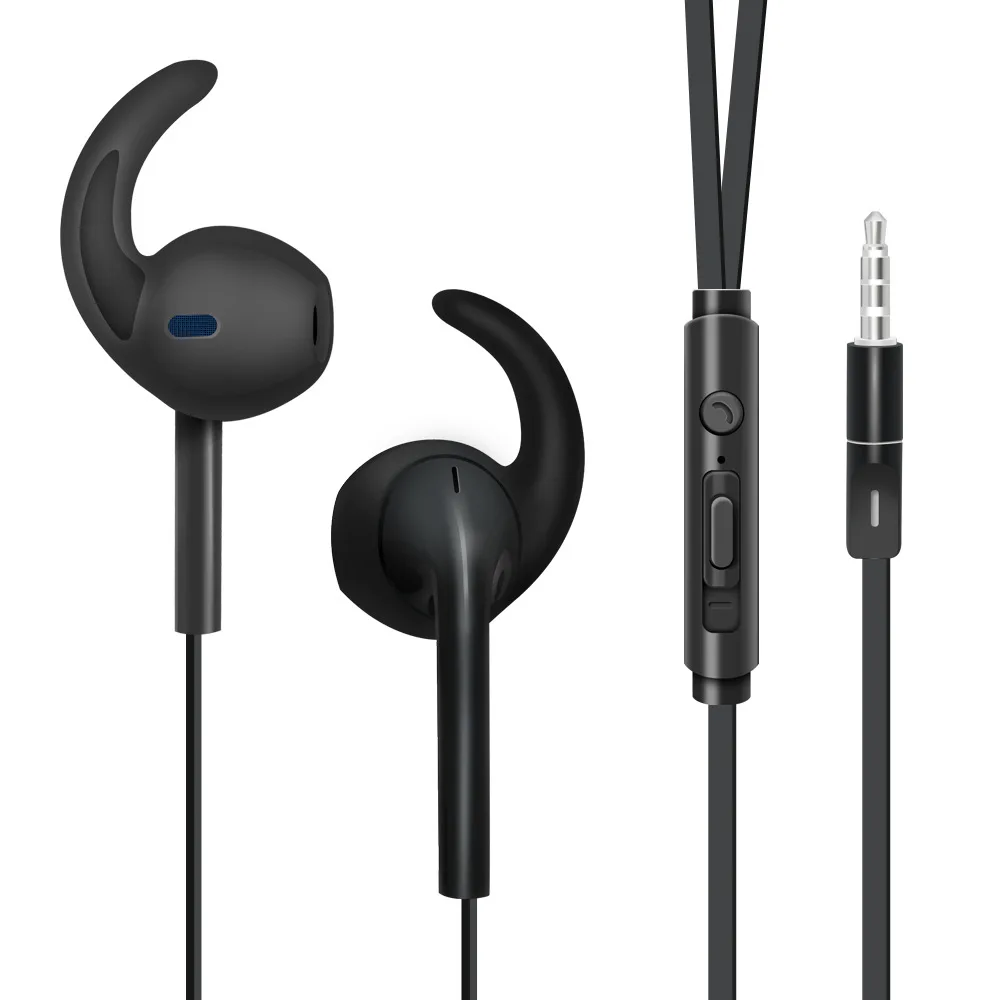 Bass In ear наушники Handsfree Многофункциональная кнопка управления линией с микрофоном