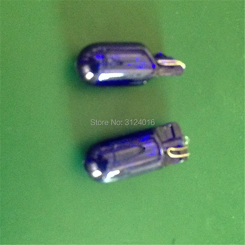 2 шт. X dahosun T10 W5W 194 501 галогенная лампа 12В 5Вт синий корпус с ксеноновым супер белым