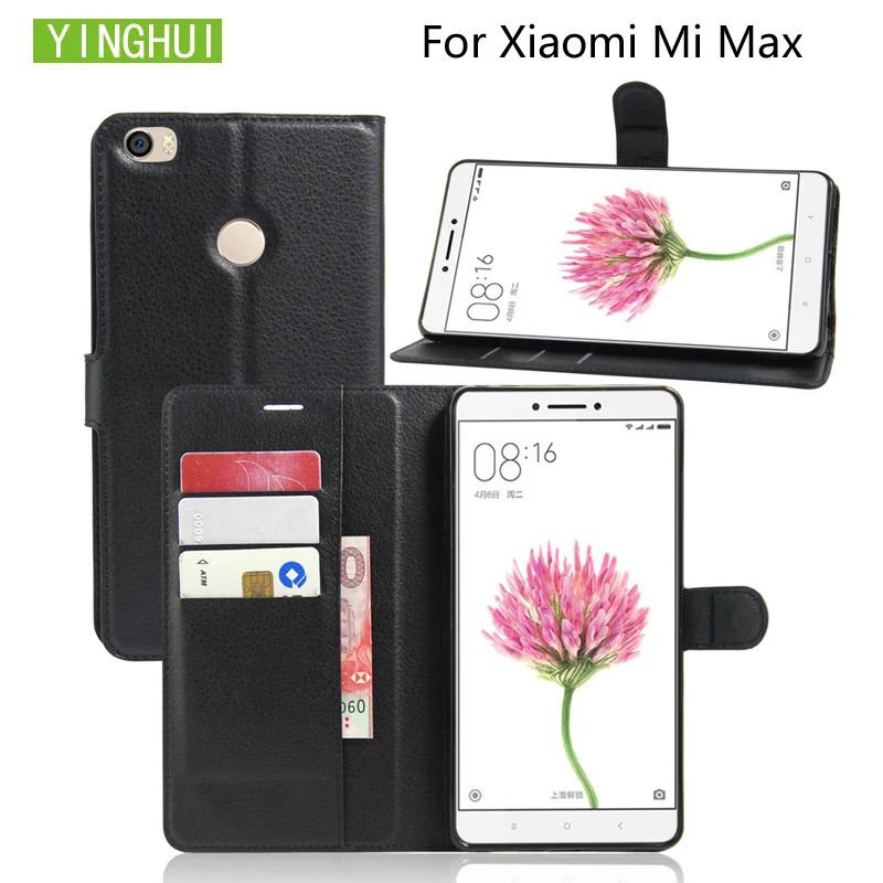 YINGHUI для xiaomi mi max MI MAX 6 44 &quotРоскошный кожаный чехол-кошелек с подставкой флип-чехол