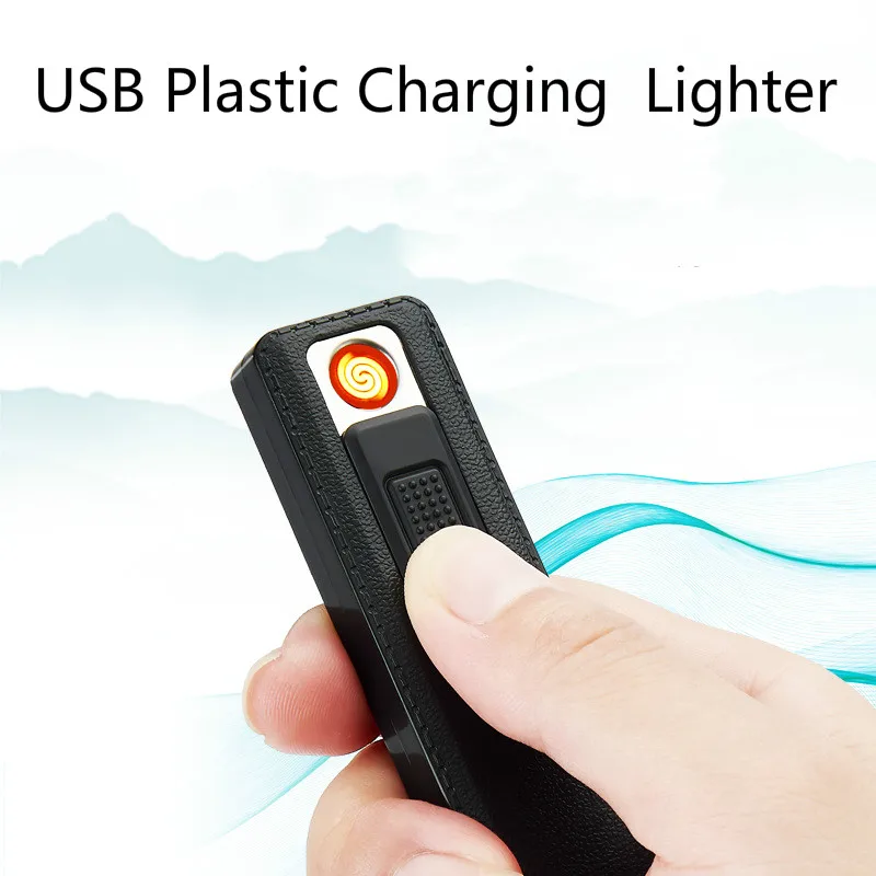 Креативные перезаряжаемые мини портативные электрические зажигалки USB