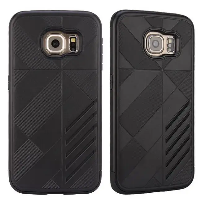 2 в 1 армированный чехол ПК + ТПУ Жесткий противоударный для Samsung Galaxy S4 5 6 7 S6 Edge S7 Note 3