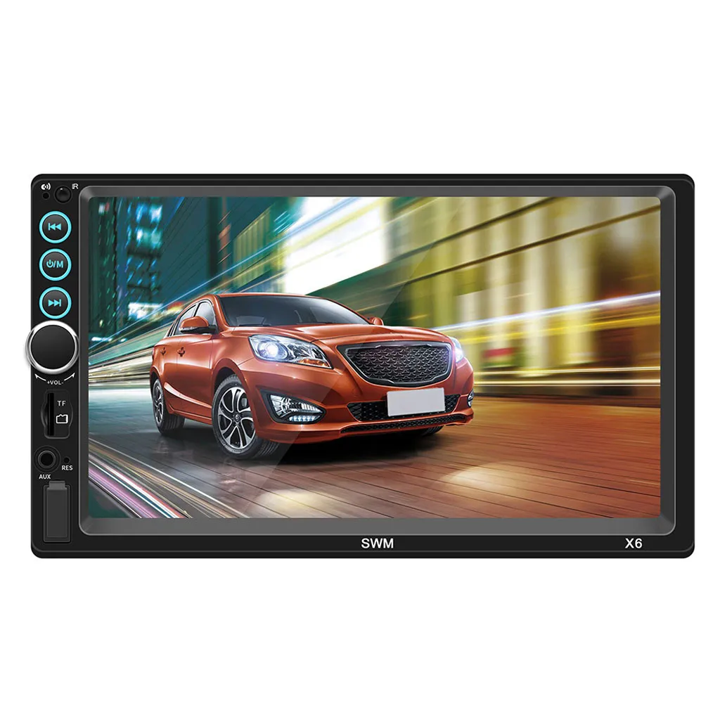 7 дюймовый 2Din автомобильный MP5 плеер HD стерео 12 в FM Радио экран MP3 AUX USB2.0 Handfree Bluetooth