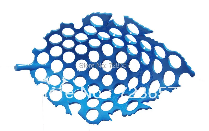 Модная тарелка для фруктов в форме полого листа декоративный поднос из смолы