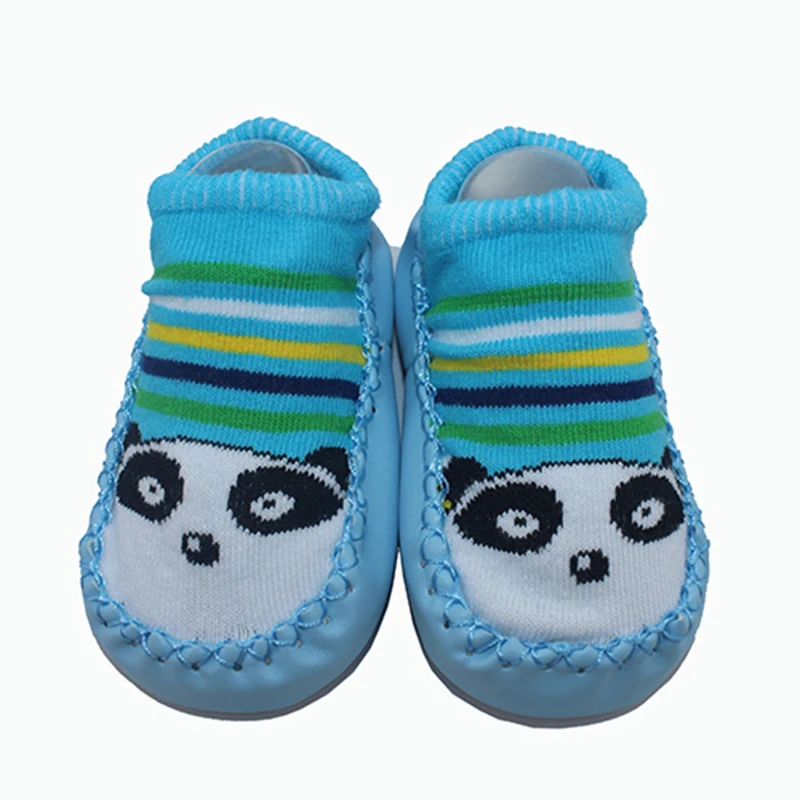 Детские носки с героями мультфильмов подарок для малышей домашние носки-Тапочки