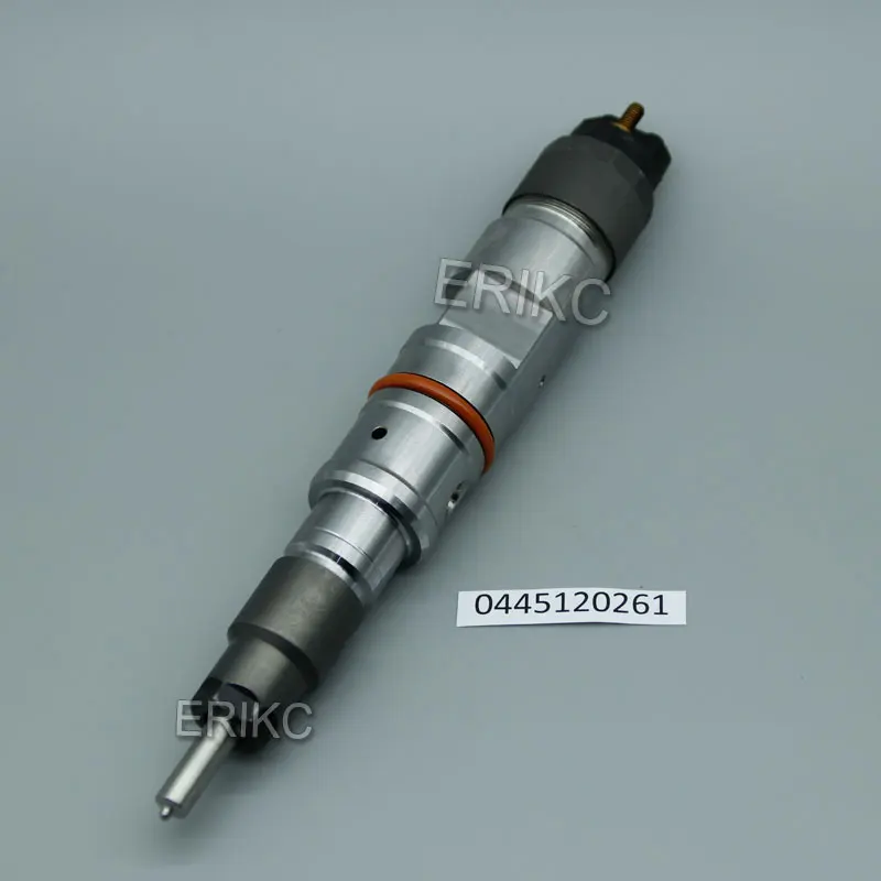 0445120261 ERIKC 0 445 120 261 Injector 0445 Fuel Pump Dispenser Inyector 0445B29029 for WEICHAI WP7 610800080073 | Автомобили и