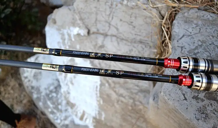 2 1 м H мощность свет Спиннинг Baitcast Литье удочка для ловли мелкой рыбы углеродное