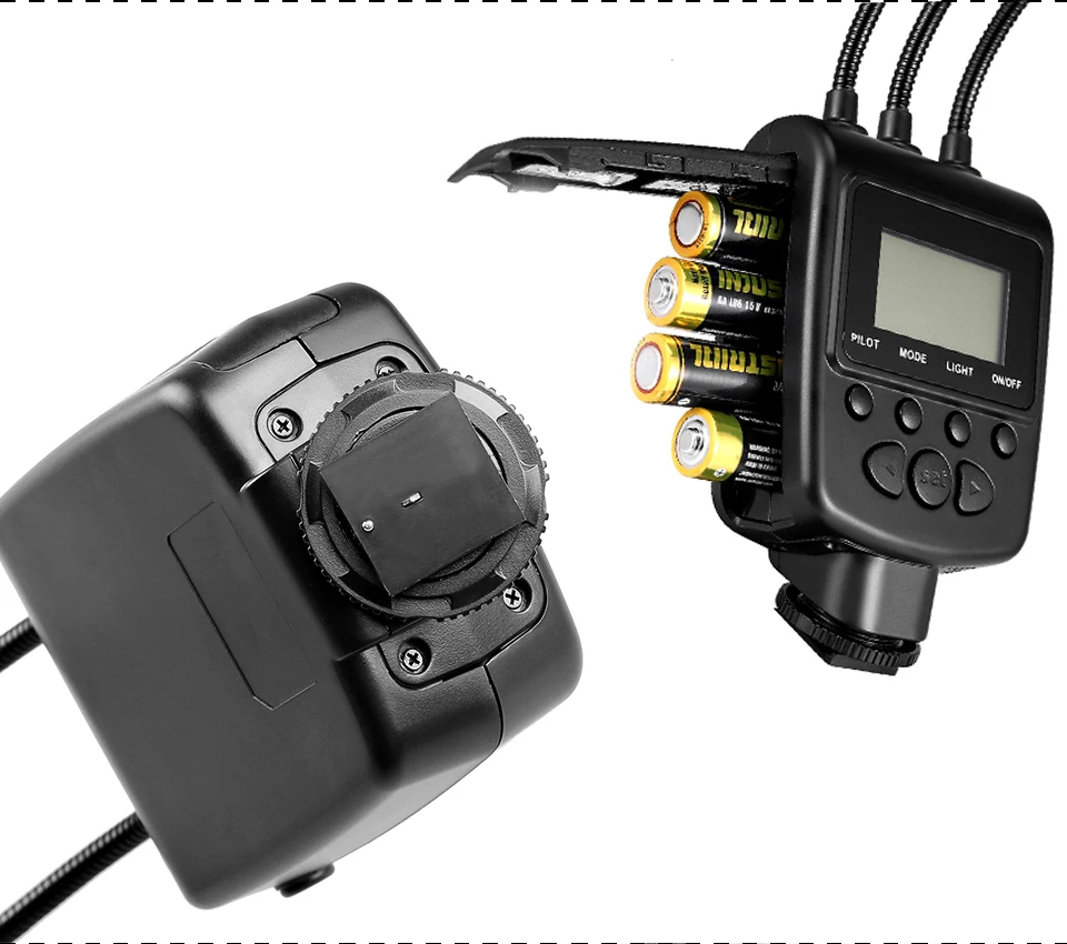Travor ML-2D кольцевой светильник для макросъемки круглый светильник для большинства моделей Canon Nikon sony Olympus Pentax Panosonic sony Mi close up