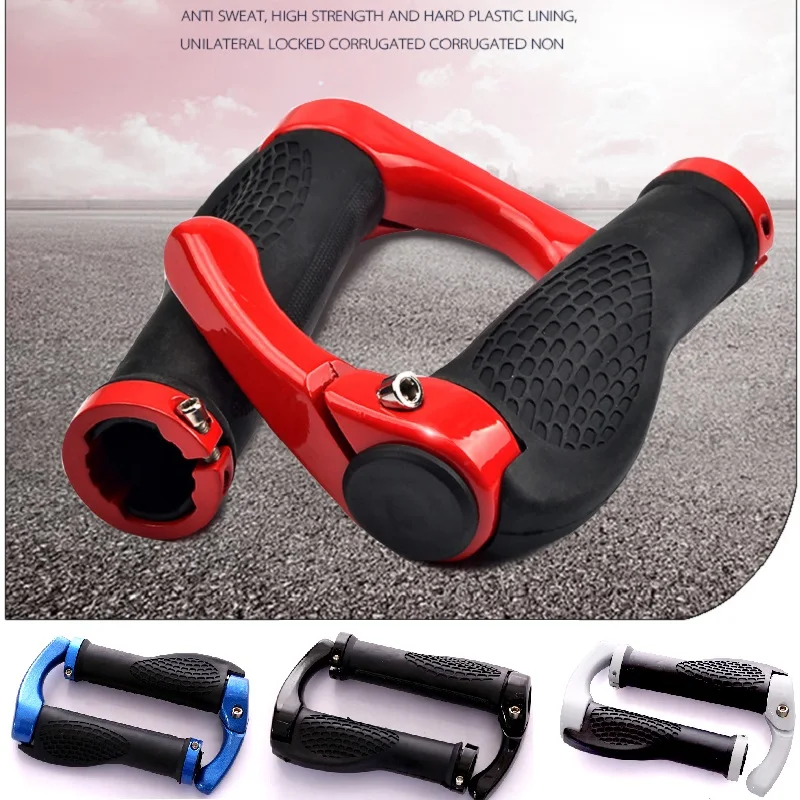 

1 Pair MTB Mountain Road Bike Bicycle Lock-on Grip Handlebar Cover Handle Grip Bar End Bicycle Grips for Cycling Parts