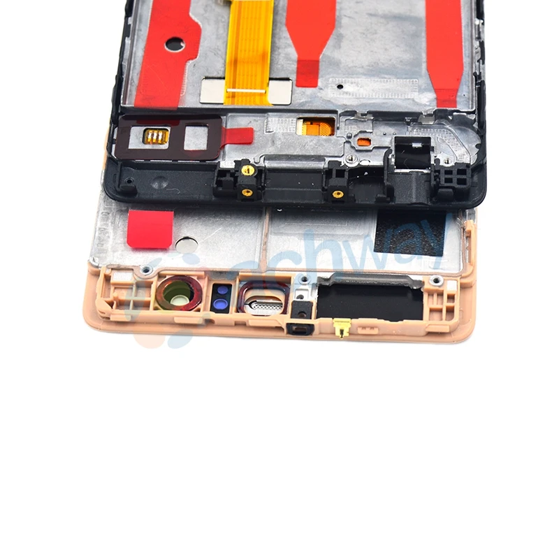 

100% Tested Huawei P9 LCD Display+Touch Screen Digitizer Assembly Repair Parts5.2" Huawei P9 LCD Pantalla With Frame Replacement