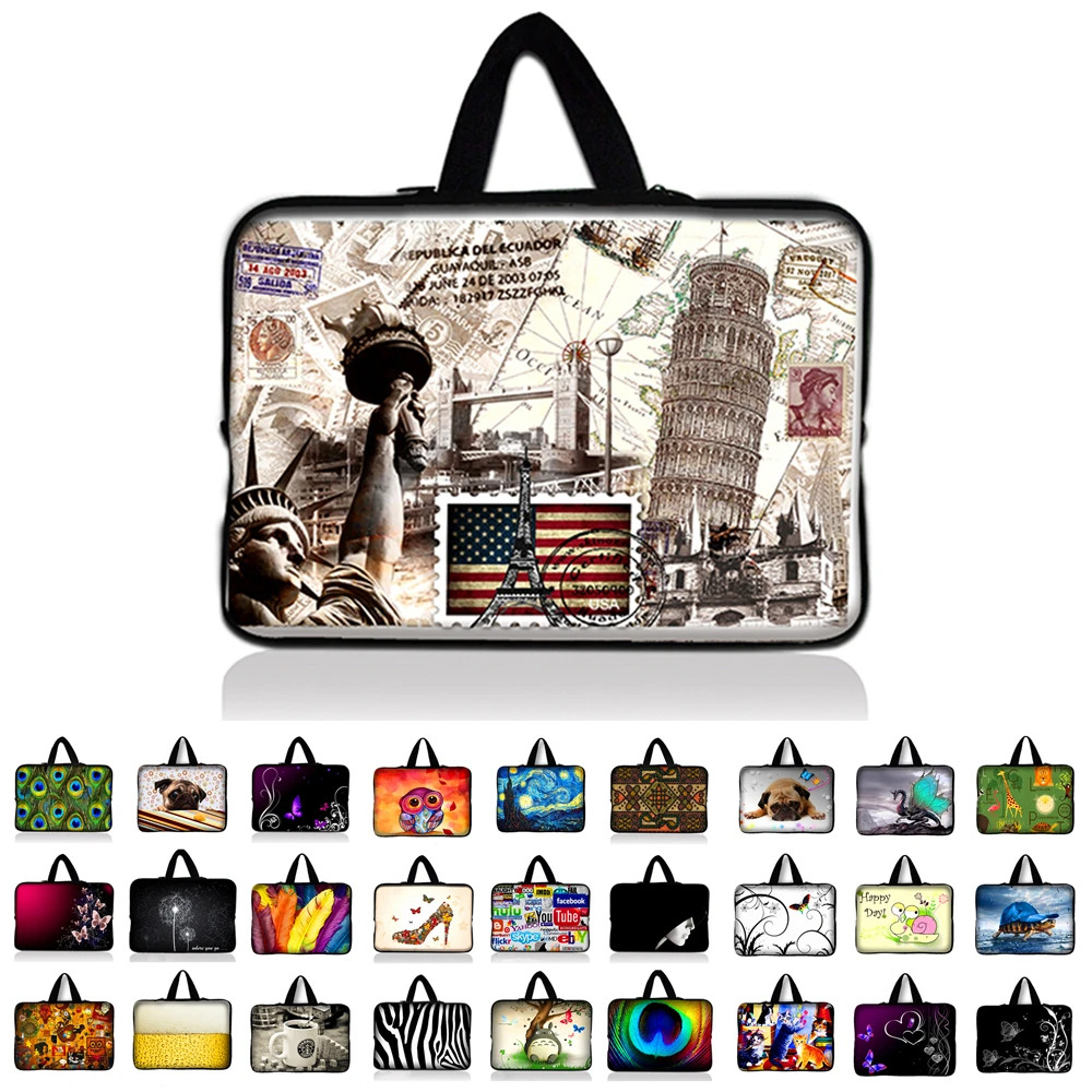 

9.7 10 10.1 11.6 12 13 13.3 14 14.4 15 15.6 17 17.3 inch laptop bag netbook sleeve case notebook cover pouch For HP ASUS Acer