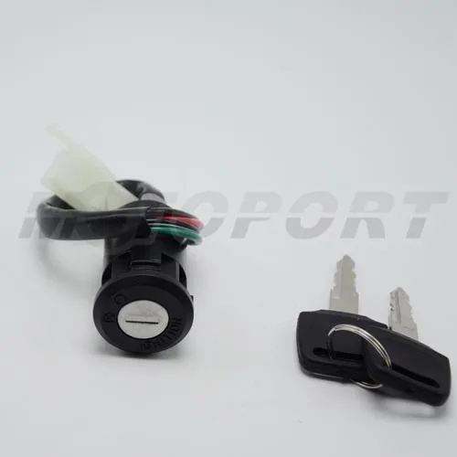 6030137 4 провода для HONDA C90 Pin Универсальный Замок зажигания мотоцикла с ключом |