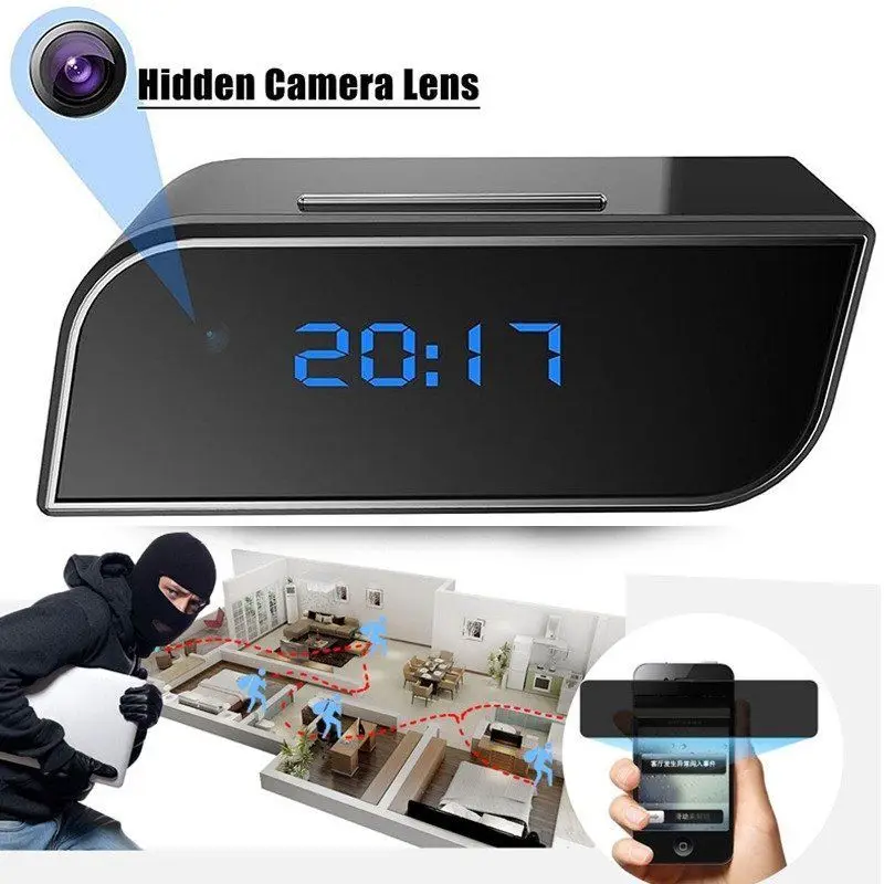 HD 1080P беспроводная Wi-Fi IP мини-камера с датчиком движения и будильником IR Cam |